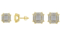 Macy's Men's Diamond (1/6 ct.t.w.) Earring in 10K Yellow Gold